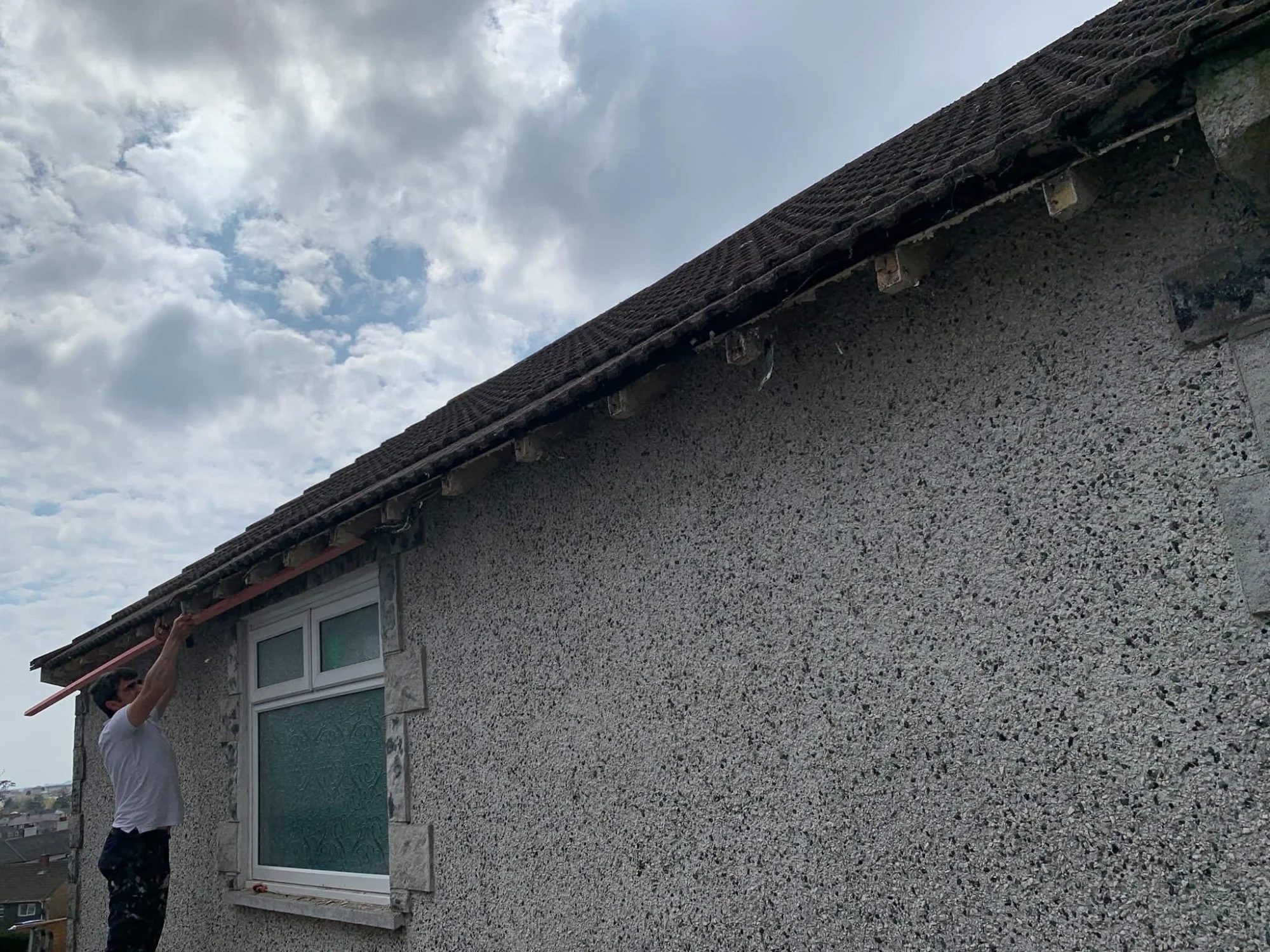 Storm damage roof repairs in St Ives