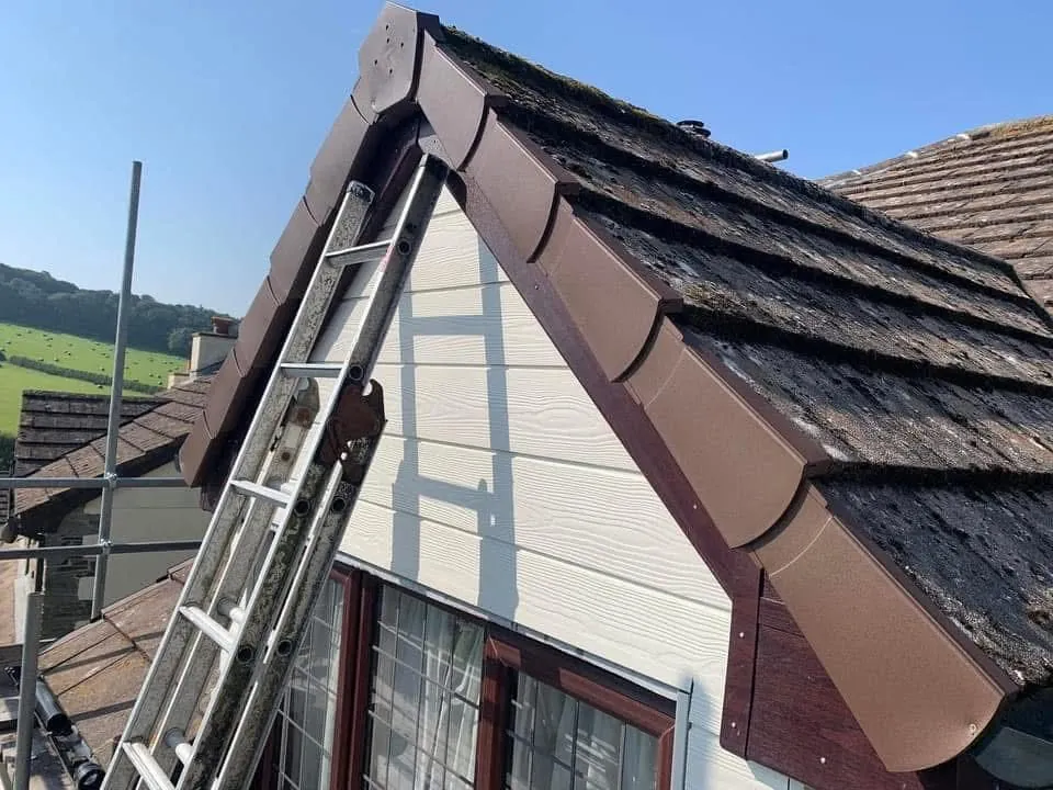 New fascias, bargeboards and guttering in St Ives