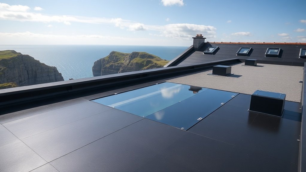 Flat roof installation in St Ives