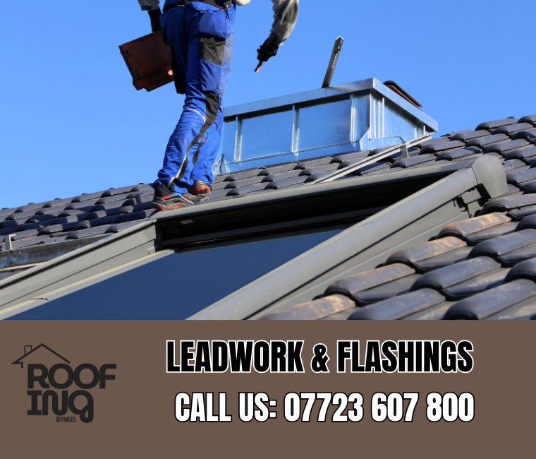 Lead roofing and flashing work in St Ives